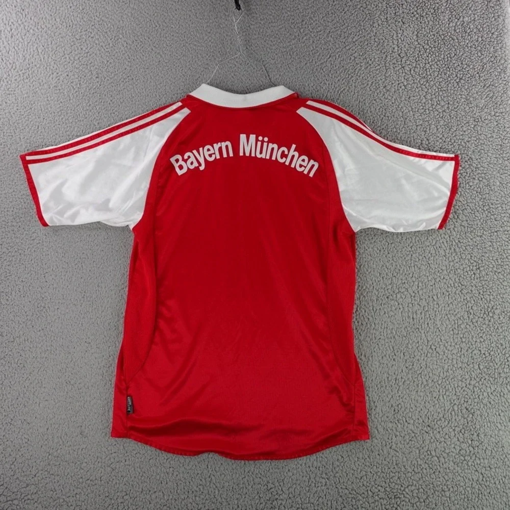 FC Bayern Munich Jersey Mens Small Red 2004 2005 Adidas T-Com Home Soccer Shirt - Picture 2 of 12